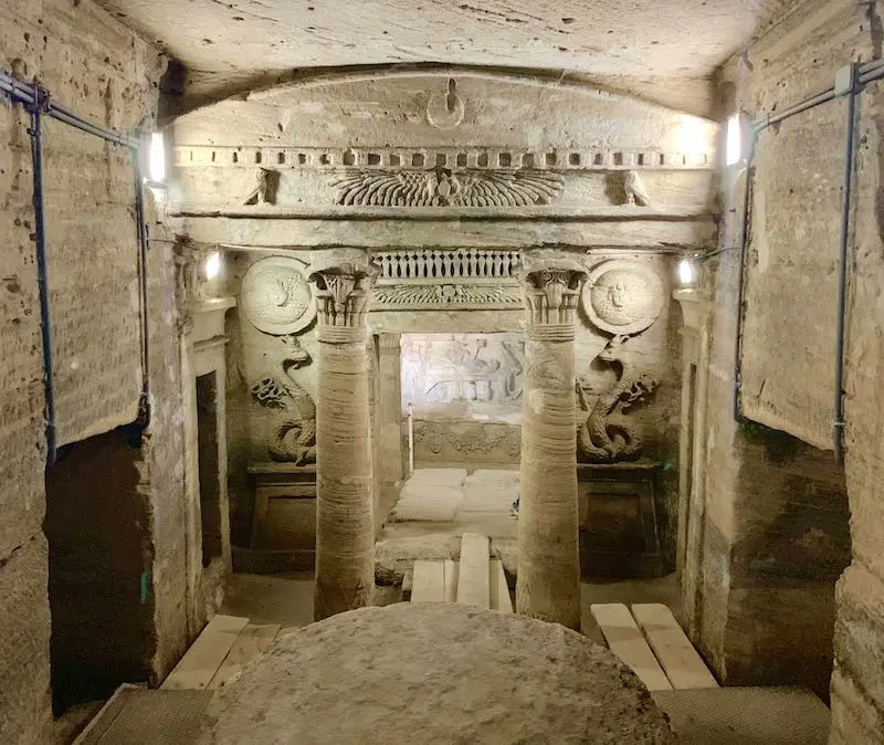 Alexandria Catacombs of Kom el Shoqafa - Egy Luxor Tours